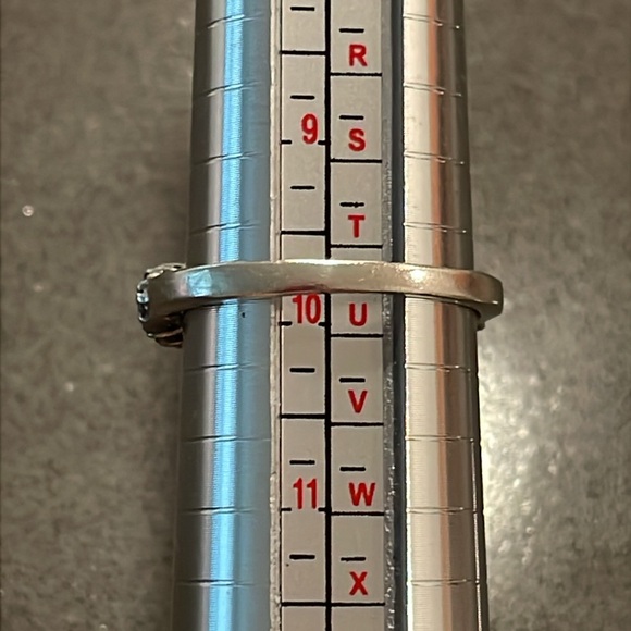 Vintage Camrose & Kross JBK Jackie Kennedy 925 Silver Crystal Ring Size 9.75 - Picture 4 of 15